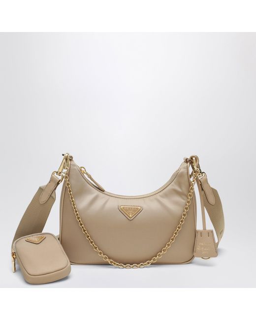 Borsa Re-Edition 2005 di Prada in Natural