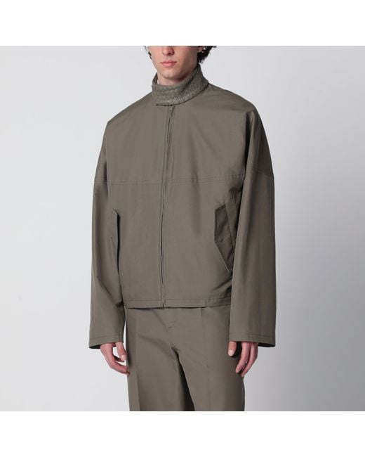 Bottega Veneta Gray Harrington Jacket for men