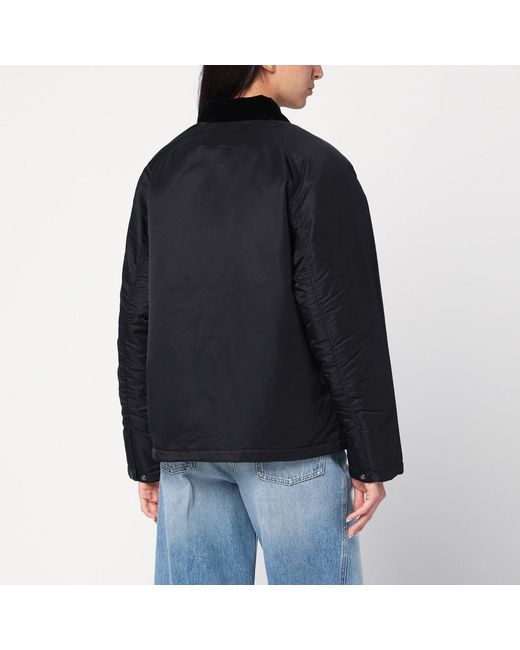 Carhartt Black Alumni Chore Coat Jacket