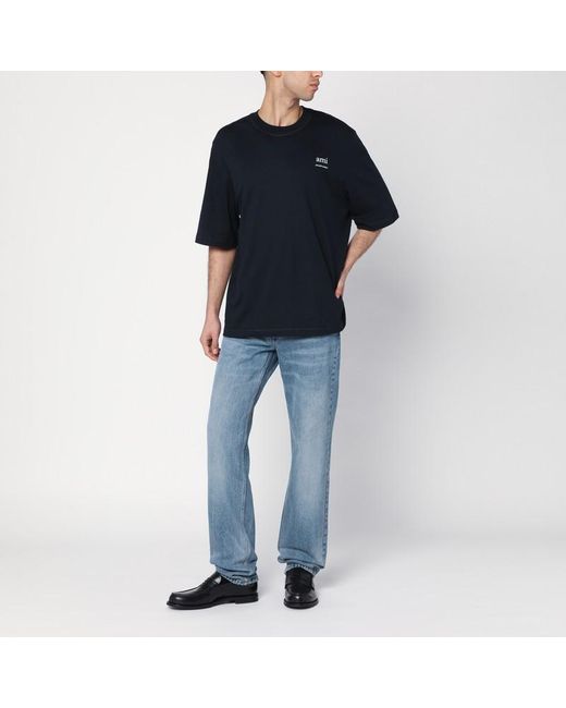 AMI Hellblaue Jeans Mit Wascheffekt in Blue für Herren
