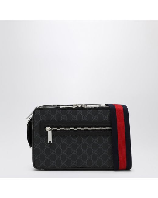 Gucci Black Medium Gg Shoulder Bag for men