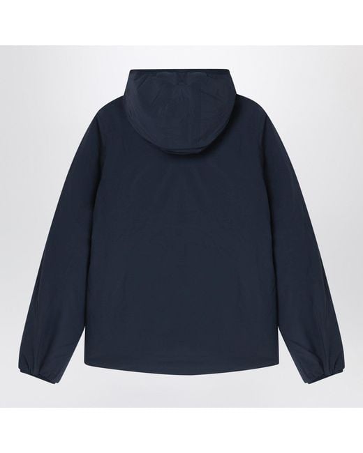 K-Way Blue Reversible Jack Jacket for men