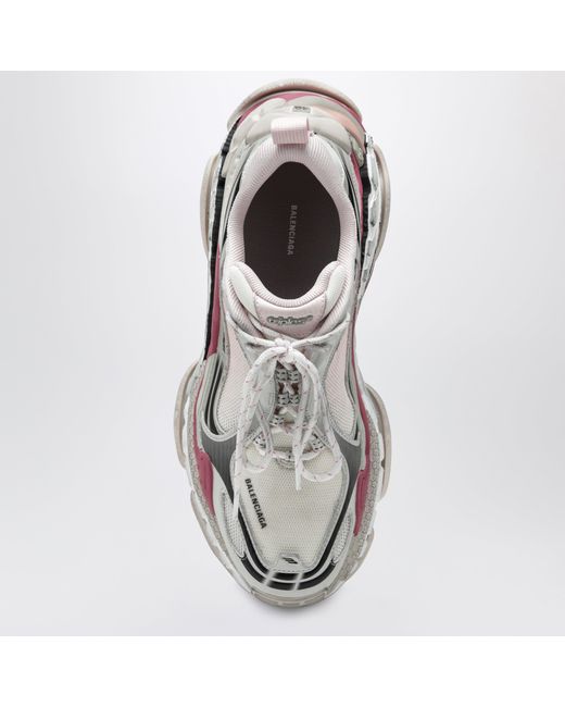 Balenciaga White Triple S.2 Gradient Sneakers