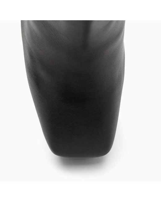 Stivaletti Glock in pelle con platform di Givenchy in Black