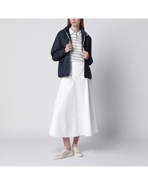 Prada Blue Re-Nylon Lightweight Jacket