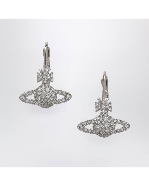 Vivienne Westwood Metallic Grace Bas Relief Earrings