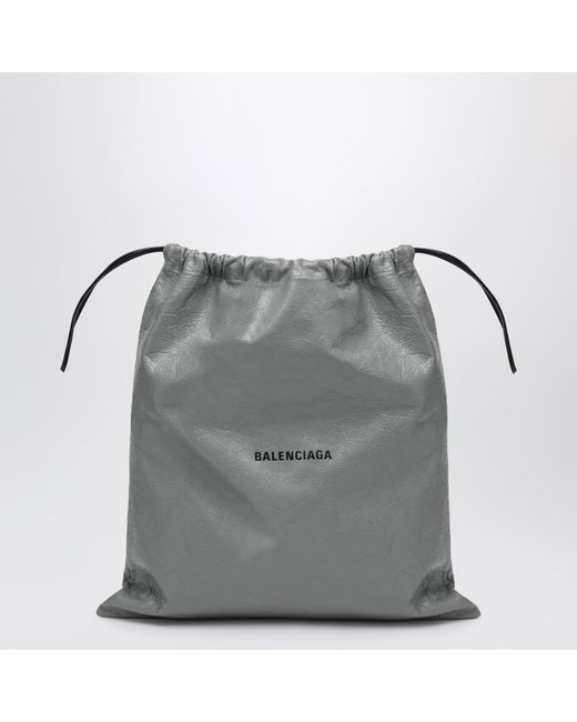 Balenciaga Gray La Pochette Dust Bag Shopper for men