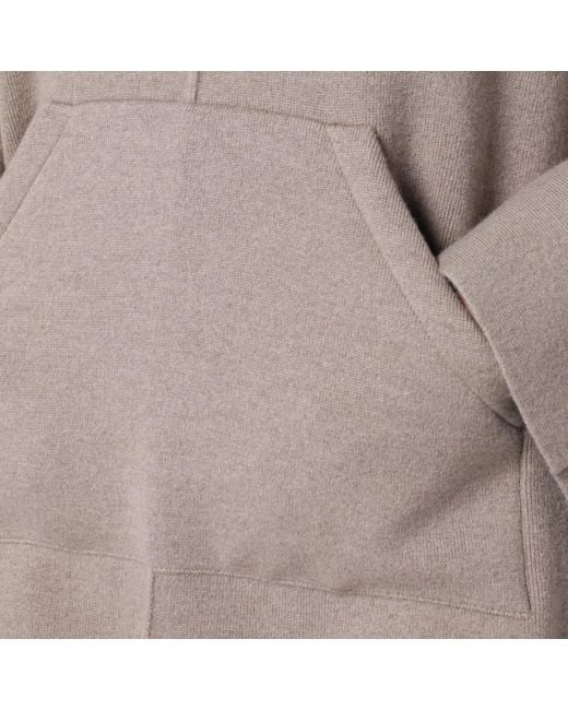Bottega Veneta Natural Cashmere-Blend Hooded Cape