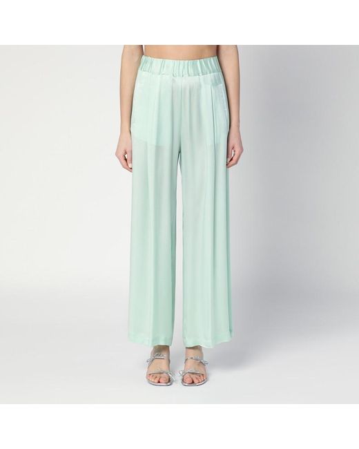 Semicouture Blue Johnny Trousers