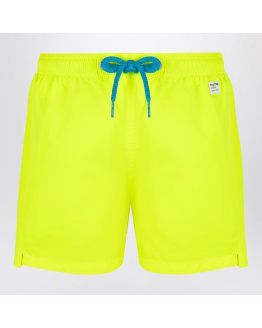 Mc2 Saint Barth Yellow X Pantone Swimsuit Neon for men