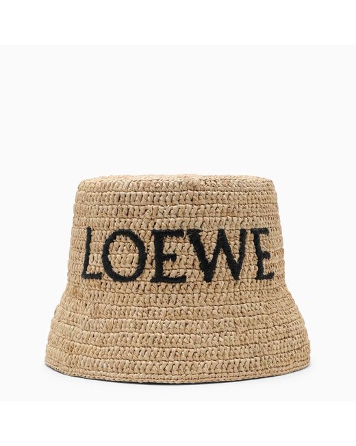 Loewe Natural Raffia Bucket Hat