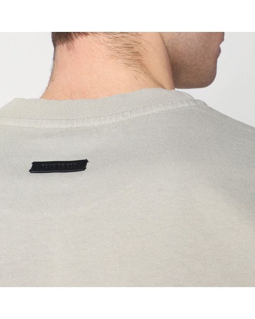 Fear Of God Gray Dove- Eternal T-shirt for men