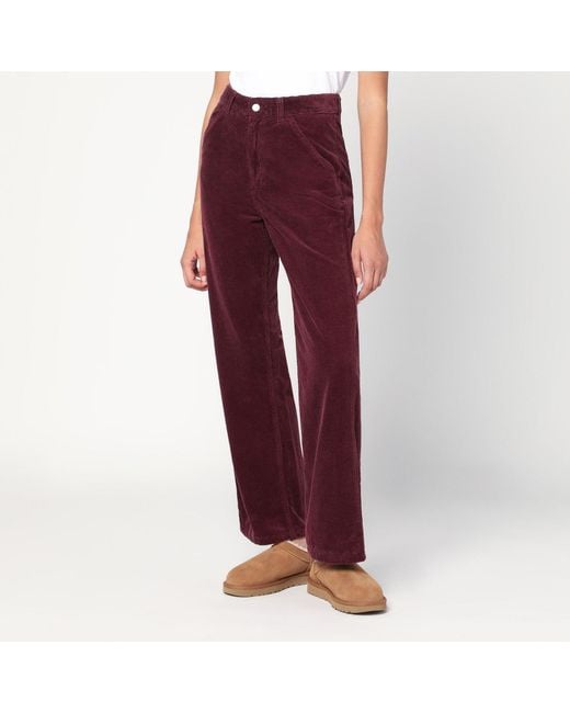 Carhartt Red Simple Pant