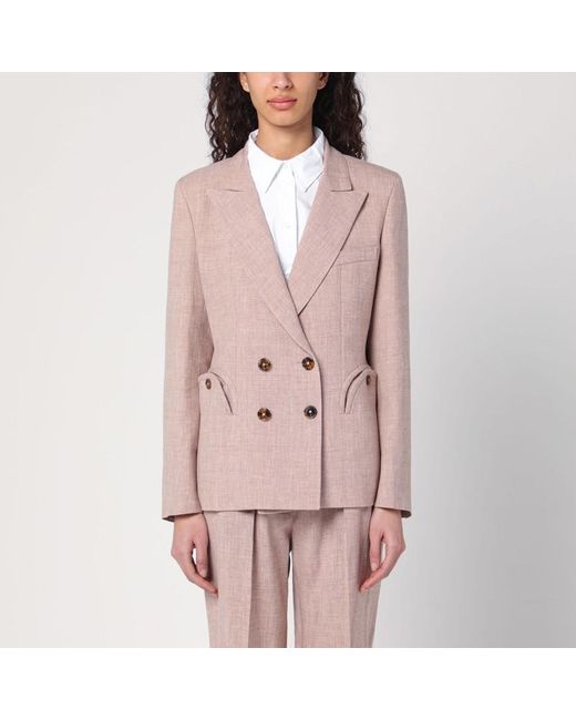 Blazé Milano Pink Zweireihige Jacke