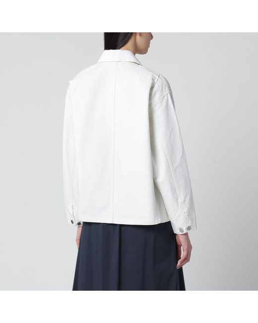 Carhartt White Og Michigan Coat Summer