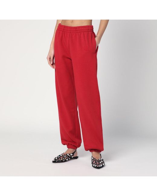 Anine Bing Red Jogging Pants