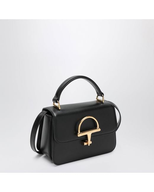 Gucci Black Small Siena Top Handle Bag