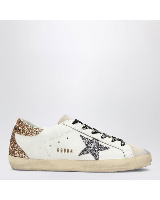 Golden Goose Deluxe Brand White Super Star Sneakers