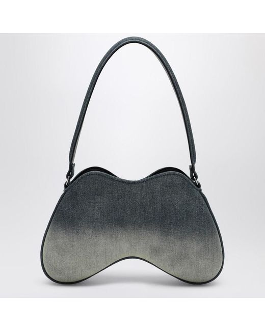 Double-D Cotton Handbag-Donna di DIESEL in Gray