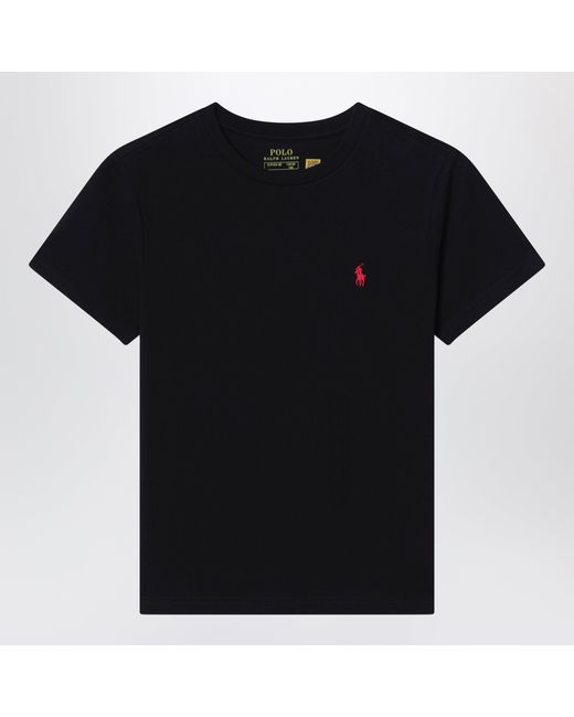 Polo Ralph Lauren Black Cotton T-Shirt