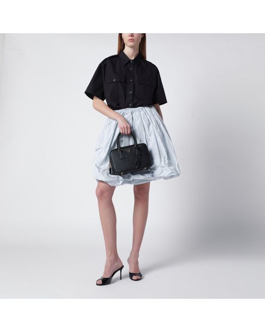 Prada Black Saffiano Leather Top-Handle Bag