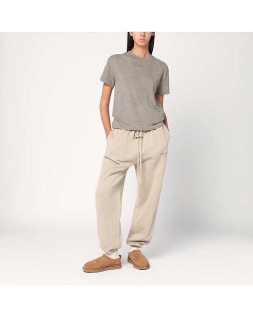 Fear Of God Gray Grey Cotton-blend T-shirt