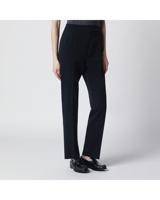 Max Mara Black Wool Trousers