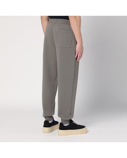 AMI Gray Ami De Coeur jogging Pants for men