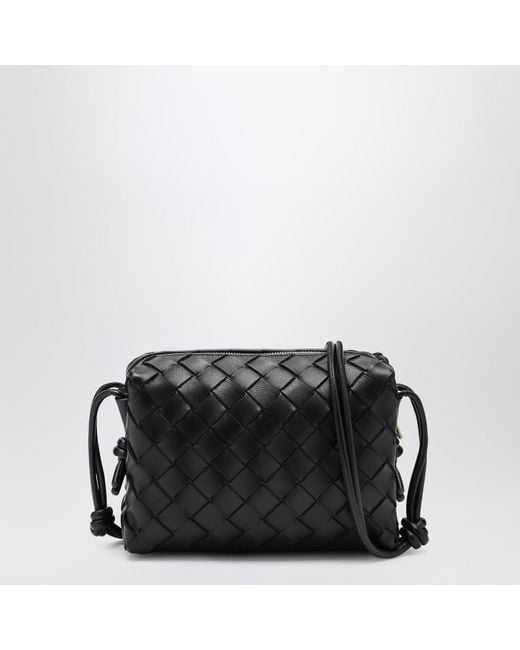 Bottega Veneta Black Mini Loop Camera