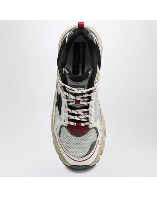 Golden Goose Deluxe Brand White Lightstar Sneakers for men