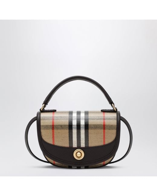 Burberry Black Highlands Mini Bag
