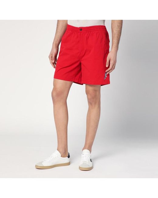 Polo Ralph Lauren Rote Bermudashorts Stretch Classic-Fit in Red für Herren