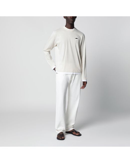 Prada White Denim Jeans for men