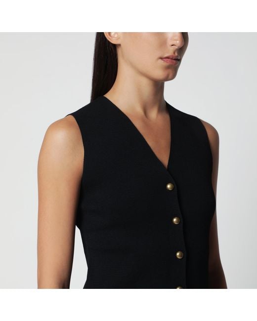 Max Mara Black Vest