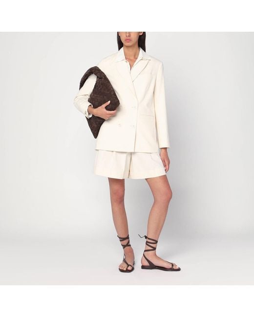 A.P.C. Natural Double-Breasted Jacket