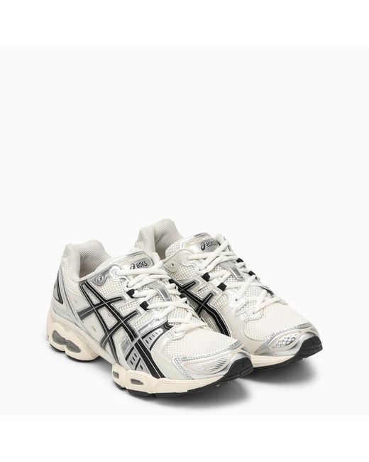 Sneaker gel-nimbus 9 crema/nera di Asics in White da Uomo