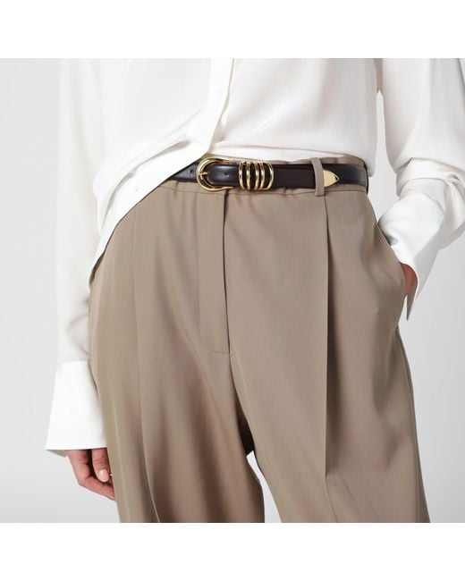 DEHANCHE Brown Hollyhock Belt