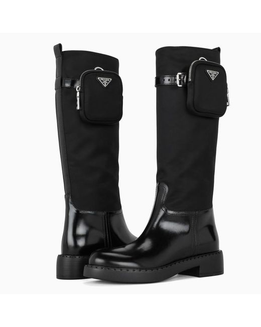 stivali con pochette