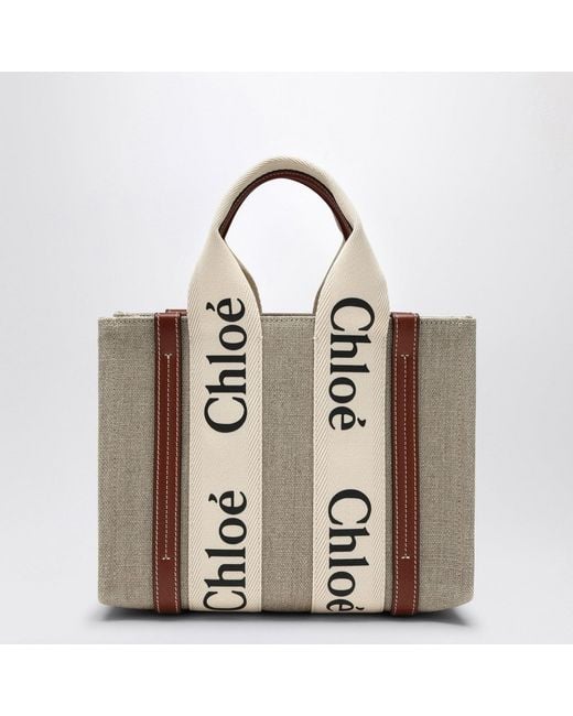 Chloé White Woody Little Bag