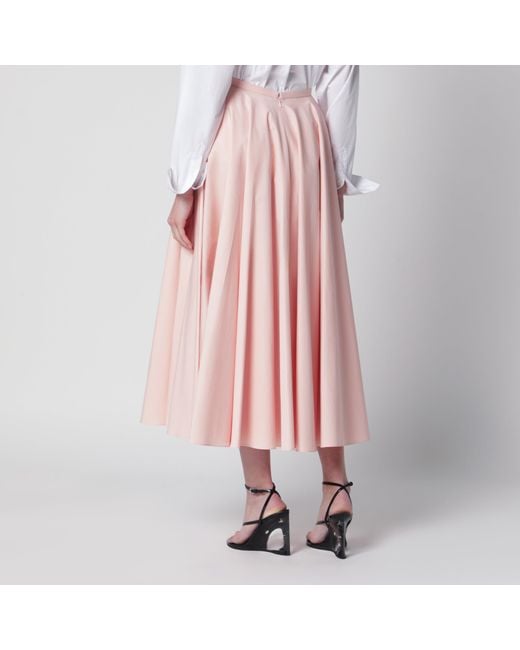 Givenchy Pink Light Long Circular Skirt