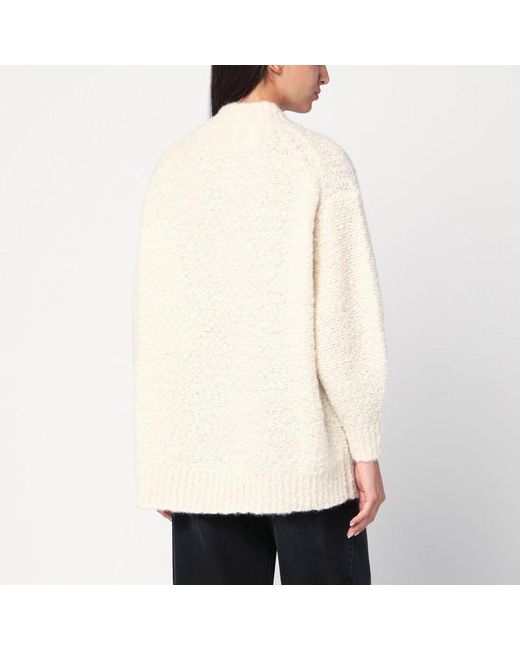 Maglione écru in misto alpaca di Isabel Marant in White