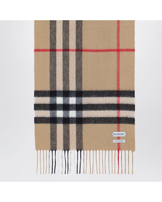 Sciarpa di Burberry in Natural da Uomo