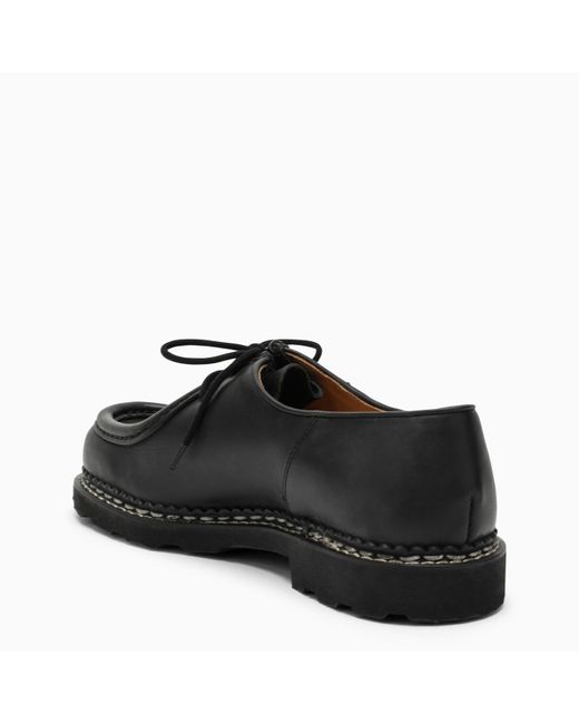 Paraboot Black Leather Michael Lace-up for men