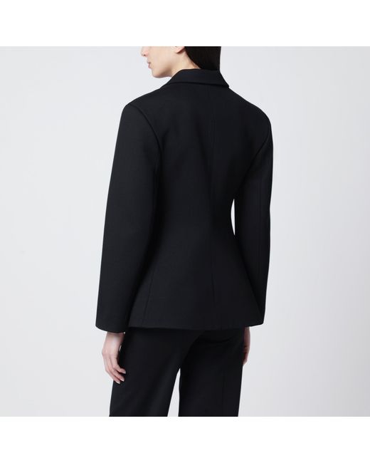 Loewe Black Wool Twill Jacket