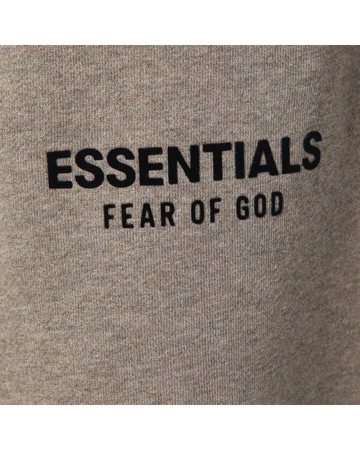 Pantaloni jogging grigi con logo di Fear Of God in Gray da Uomo