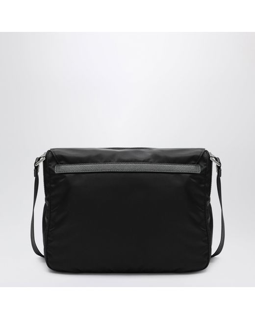 Prada Black Re-Nylon Medium Cross-Body Bag