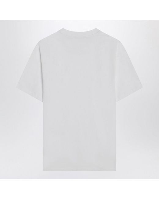 AMI White De Coeur T-Shirt for men