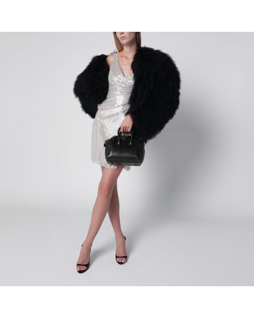 Givenchy Black Antigona Mini Leather Tote Bag