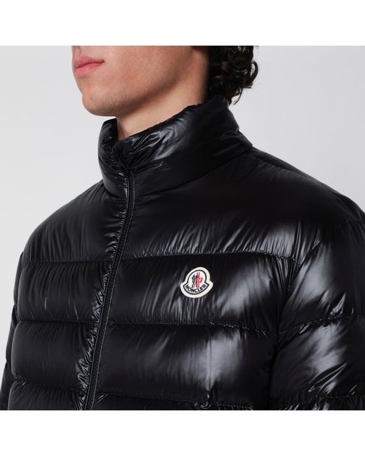 Moncler Black Sergesta Short Down Jacket for men