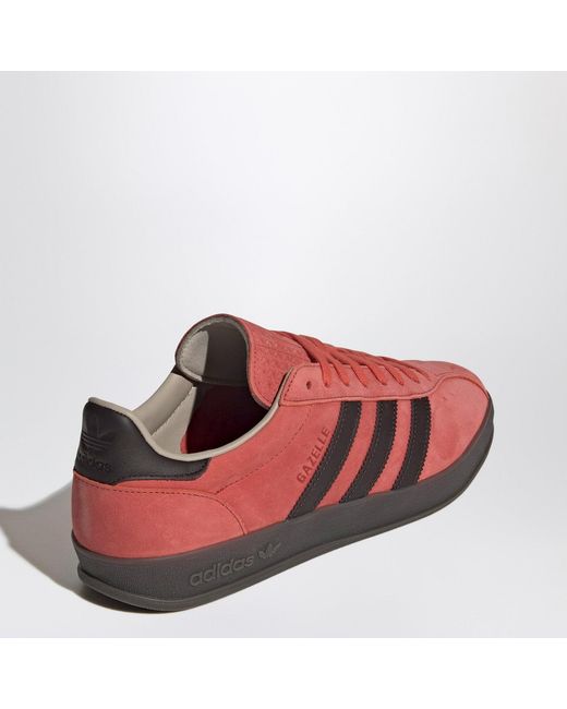Adidas Originals Red Sneaker Gazelle Indoor Pro Crew/Supplier Colour/Charcoal for men